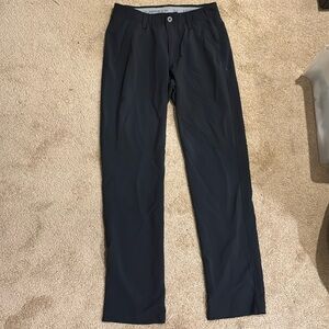 Under Armor black pants. Menswear. Size 30/32